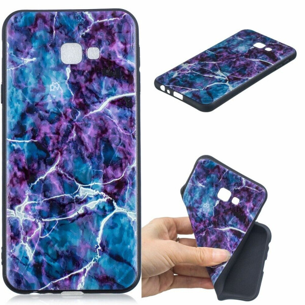 

Силиконовый (TPU) чехол Deexe Life Style для Samsung Galaxy J4+ (J415) - Marble Texture