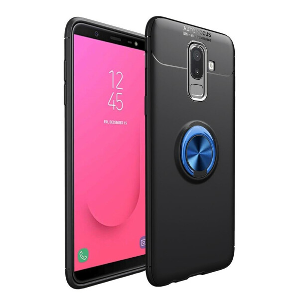 

Защитный чехол UniCase Magnetic Ring для Samsung Galaxy J4+ (J415) - Black / Blue