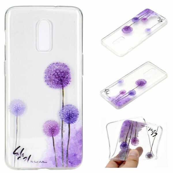 

Силиконовый (TPU) чехол Deexe Pretty Glossy для OnePlus 7 - Dandelion