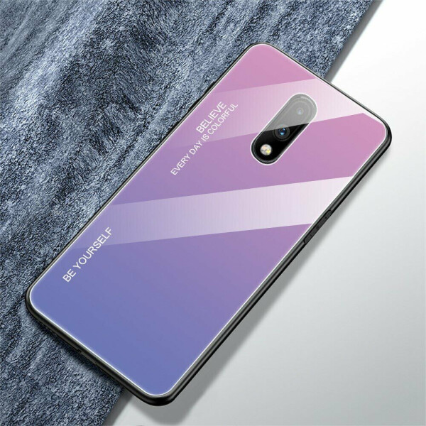 

Защитный чехол Deexe Gradient Color для OnePlus 7 - Pink / Light Purple