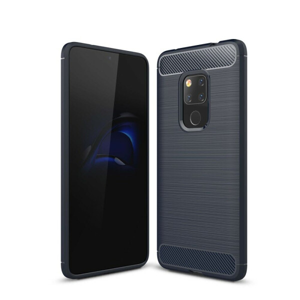 

Защитный чехол UniCase Carbon для Huawei Mate 20 - Dark Blue
