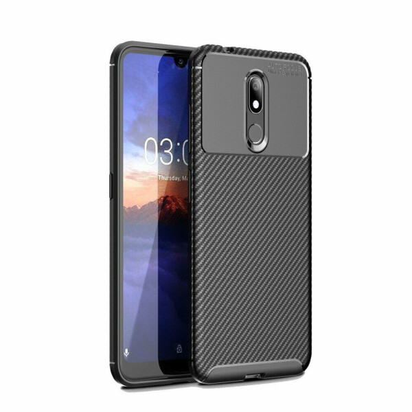 

Защитный чехол Deexe Fusion для Nokia 3.2 - Black