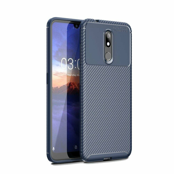 

Защитный чехол Deexe Fusion для Nokia 3.2 - Blue