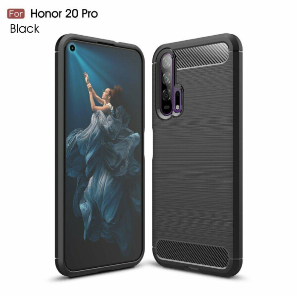 

Защитный чехол UniCase Carbon для Huawei Honor 20 Pro - Black