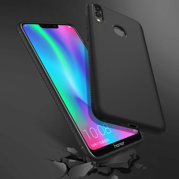 

Защитный чехол UniCase Twill Soft для Huawei Honor 8C - Black