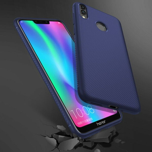 

Защитный чехол UniCase Twill Soft для Huawei Honor 8C - Dark Blue