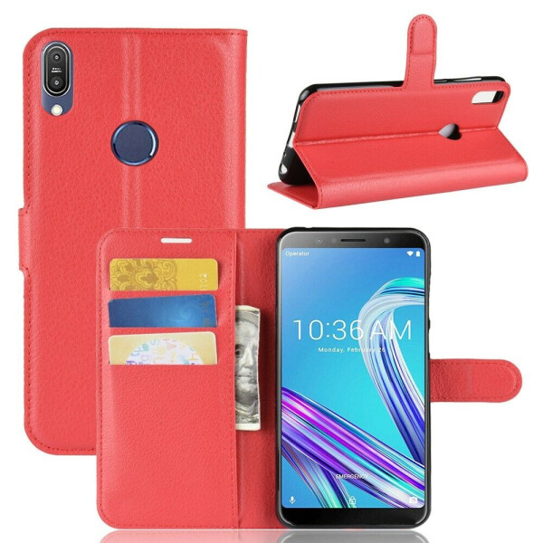 

Чехол-книжка Deexe Book Type для ASUS Zenfone Max Pro (M1) ZB601KL / ZB602KL - Red
