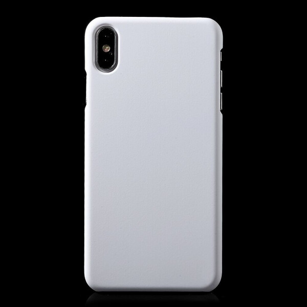 

Пластиковый чехол Deexe Hard Shell для iPhone XS Max - White