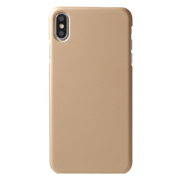 

Пластиковый чехол Deexe Hard Shell для iPhone XS Max - Gold