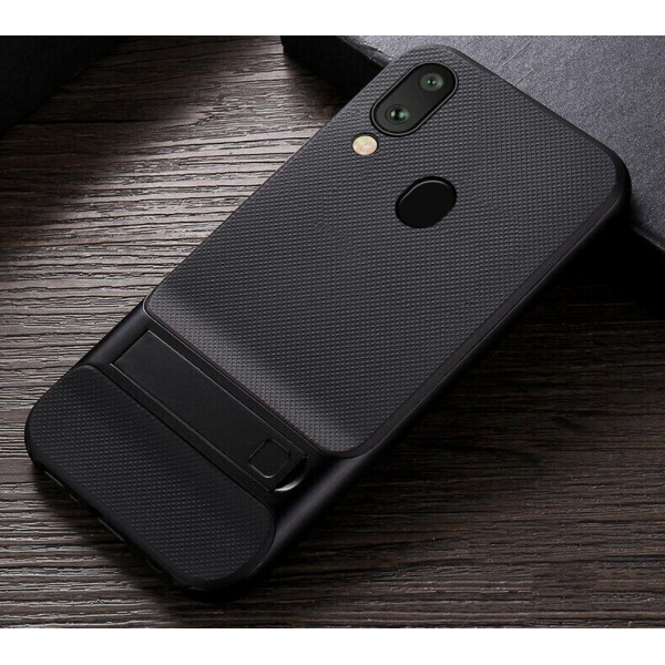 

Защитный чехол ELEGANCE Grid Pattern для Samsung Galaxy A30 (A305) / A20 (A205) - Black