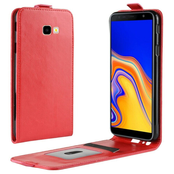

Чехол Deexe Flip Case для Samsung Galaxy J4+ (J415) - Red