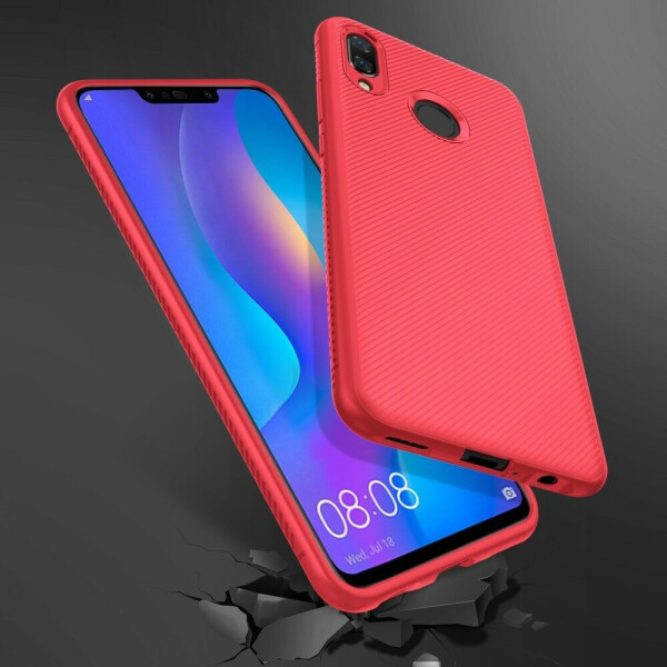 

Защитный чехол UniCase Twill Soft для Huawei Y9 (2019) - Red