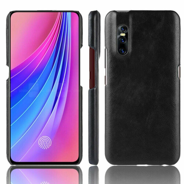 

Защитный чехол Deexe Leather Back Cover для VIVO V15 Pro - Black