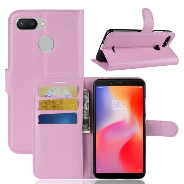 

Чехол-книжка Deexe Book Type для Xiaomi Redmi 6 - Pink