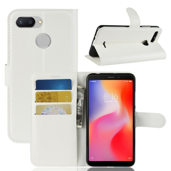 

Чехол-книжка Deexe Book Type для Xiaomi Redmi 6 - White