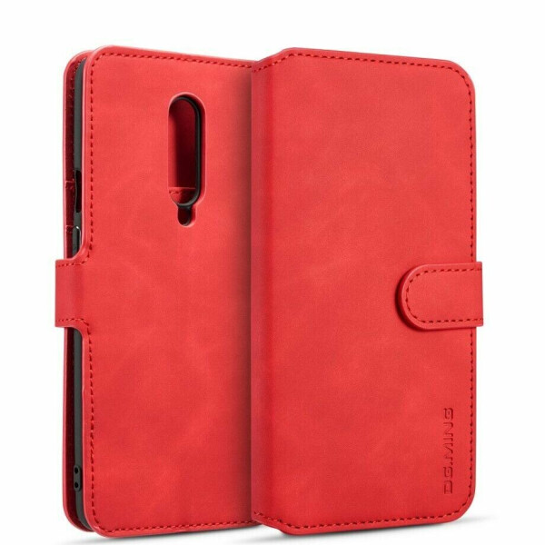 

Чехол DG.MING Retro Style для OnePlus 7 Pro - Red