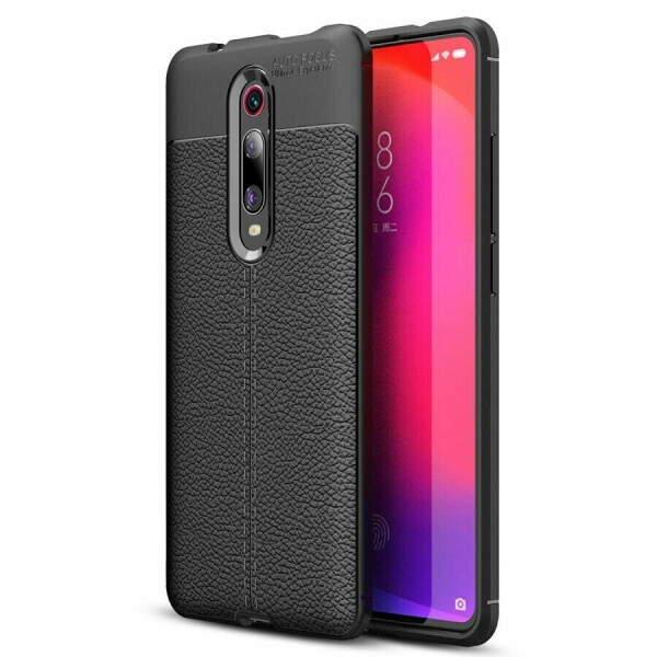 

Защитный чехол Deexe Leather Cover для Xiaomi Mi 9T / Mi 9T Pro / Redmi K20 / Redmi K20 Pro - Black