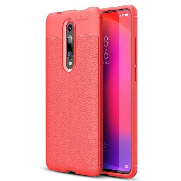

Защитный чехол Deexe Leather Cover для Xiaomi Mi 9T / Mi 9T Pro / Redmi K20 / Redmi K20 Pro - Red