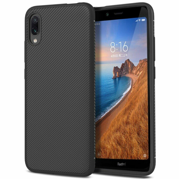 

Защитный чехол UniCase Twill Soft для Xiaomi Redmi 7A - Black