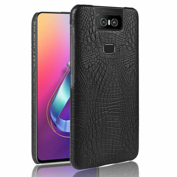 

Защитный чехол Deexe Croco Style для ASUS Zenfone 6 ZS630KL - Black