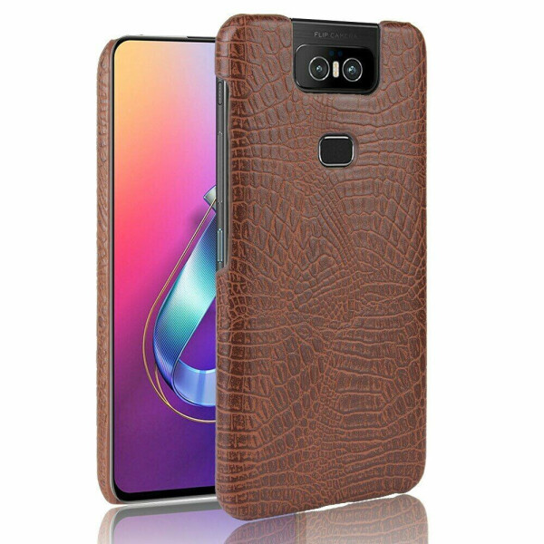

Защитный чехол Deexe Croco Style для ASUS Zenfone 6 ZS630KL - Brown