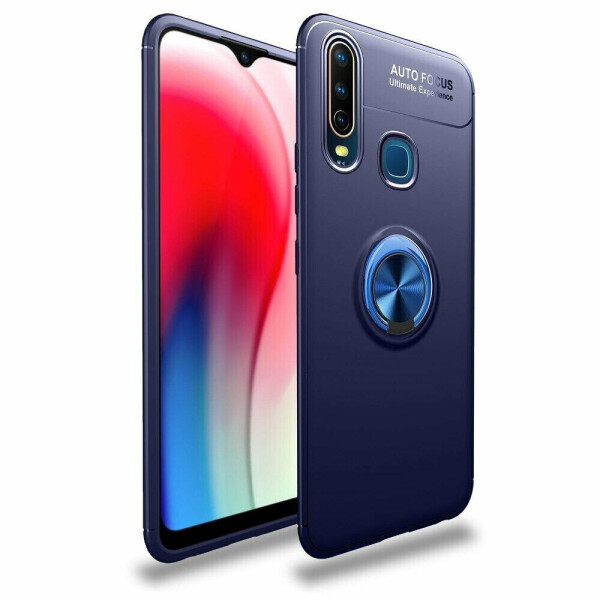 

Защитный чехол UniCase Magnetic Ring для VIVO Y17 - Blue