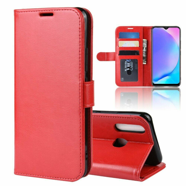 

Чехол-книжка Deexe Wallet Style для VIVO Y17 - Red
