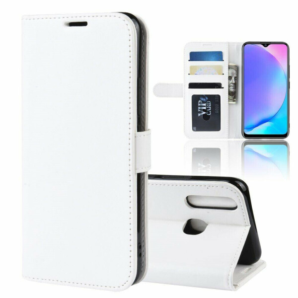 

Чехол-книжка Deexe Wallet Style для VIVO Y17 - White