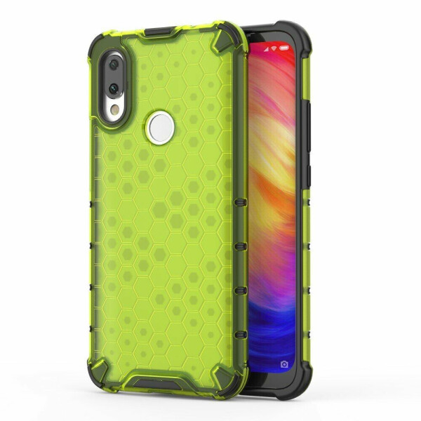 

Защитный чехол Deexe Honeycomb Series для Xiaomi Redmi 7 - Green