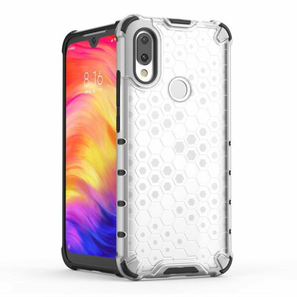 

Защитный чехол Deexe Honeycomb Series для Xiaomi Redmi 7 - White