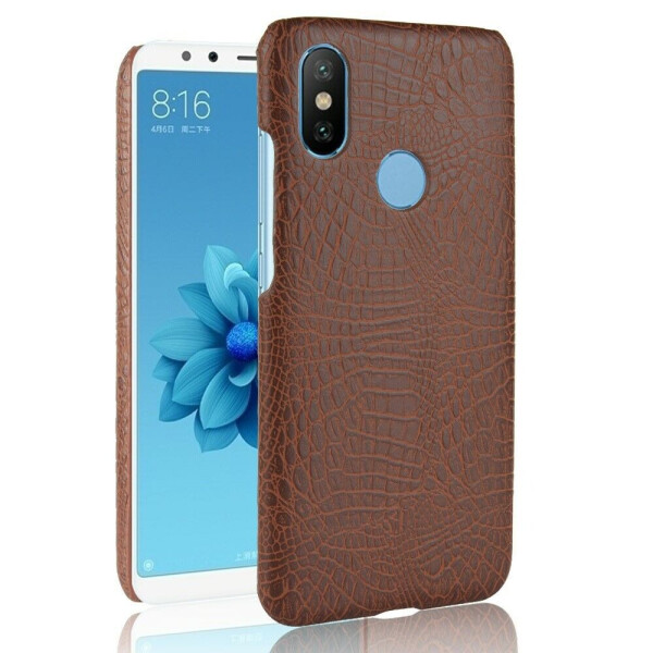 

Защитный чехол Deexe Croco Style для Xiaomi Redmi 6 Pro / Mi A2 Lite - Brown