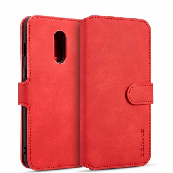 

Чехол DG.MING Retro Style для OnePlus 7 - Red