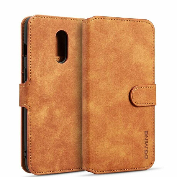 

Чехол DG.MING Retro Style для OnePlus 7 - Brown