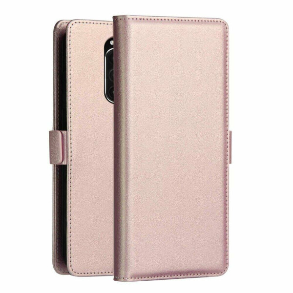 

Чехол-книжка DZGOGO Milo Series для Sony Xperia 1 - Rose Gold