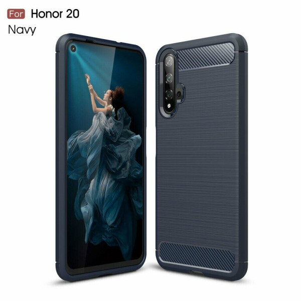 

Защитный чехол UniCase Carbon для Huawei Honor 20 - Navy Blue