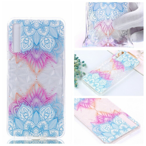 

Силиконовый чехол UniCase 3D Diamond Pattern для Samsung Galaxy A7 2018 (A750) - Lotus