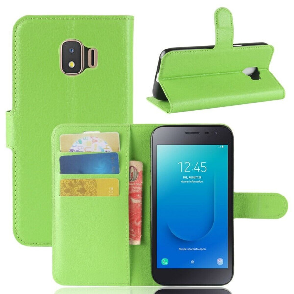 

Чехол-книжка Deexe Book Type для Samsung Galaxy J2 Core (J260) - Green