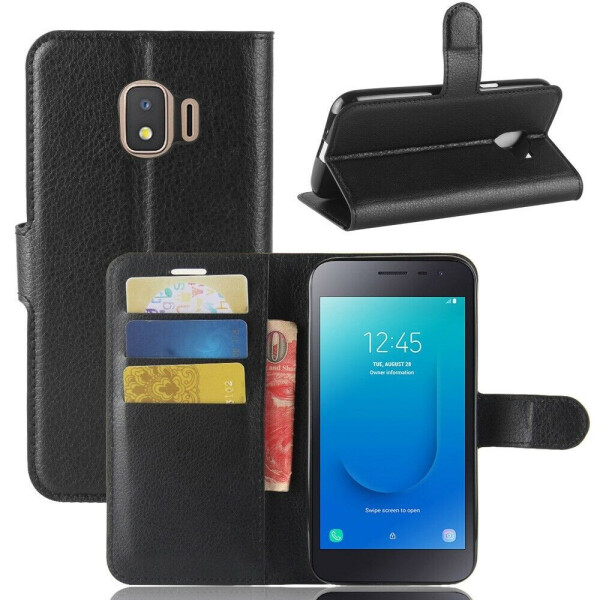 

Чехол-книжка Deexe Book Type для Samsung Galaxy J2 Core (J260) - Black