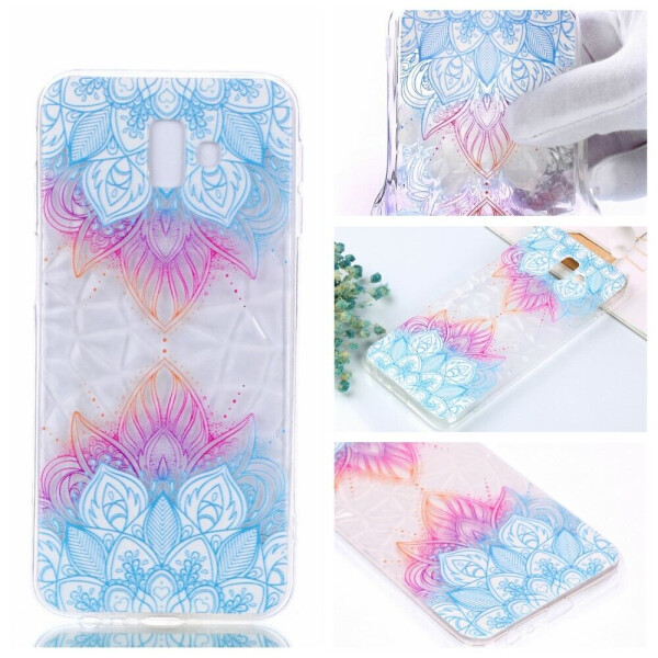 

Силиконовый чехол UniCase 3D Diamond Pattern для Samsung Galaxy J6+ (J610) - Lotus