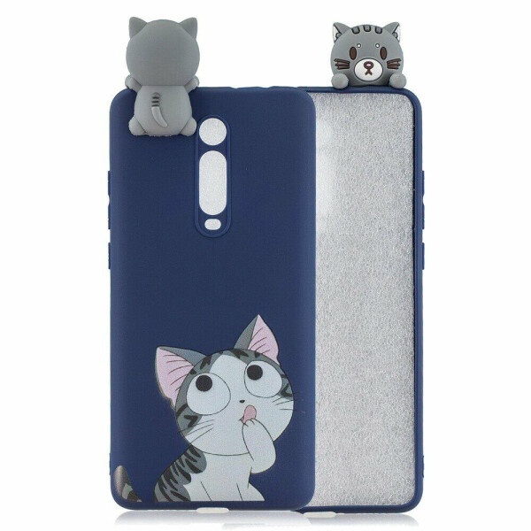

Силиконовый (TPU) чехол UniCase 3D Cartoon Pattern для Xiaomi Mi 9T / Mi 9T Pro / Redmi K20 / Redmi K20 Pro - Cat