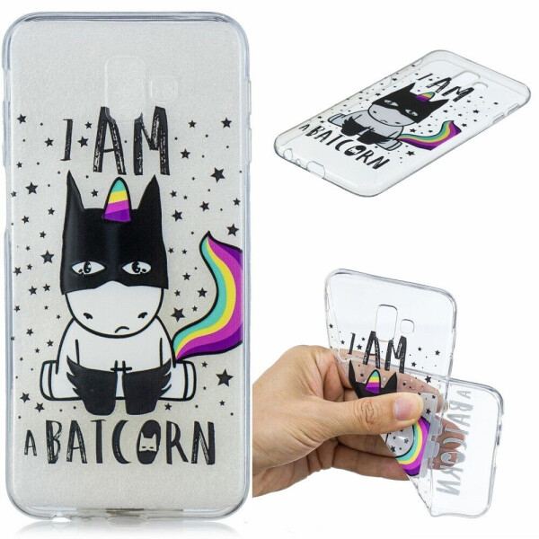 

Силиконовый (TPU) чехол Deexe Pretty Glossy для Samsung Galaxy J6+ (J610) - Cool Unicorn