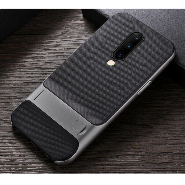 

Защитный чехол ELEGANCE Grid Pattern для OnePlus 7 Pro - Grey