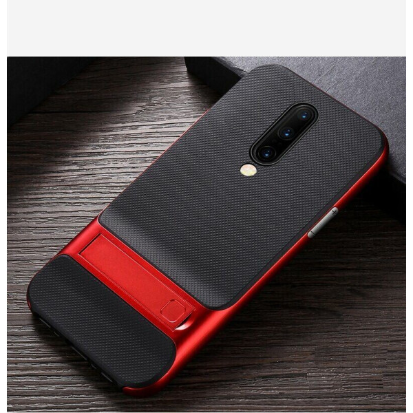 

Защитный чехол ELEGANCE Grid Pattern для OnePlus 7 Pro - Red