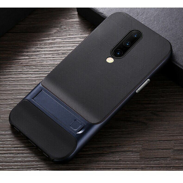 

Защитный чехол ELEGANCE Grid Pattern для OnePlus 7 Pro - Dark Blue