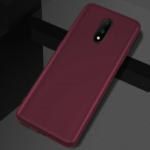 

Силиконовый (TPU) чехол X-LEVEL Matte для OnePlus 7 - Wine Red