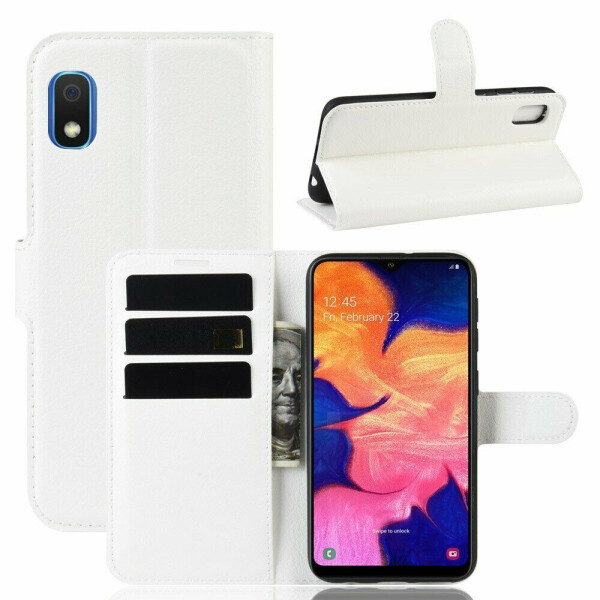 

Чехол-книжка Deexe Book Type для Samsung Galaxy A10e - White