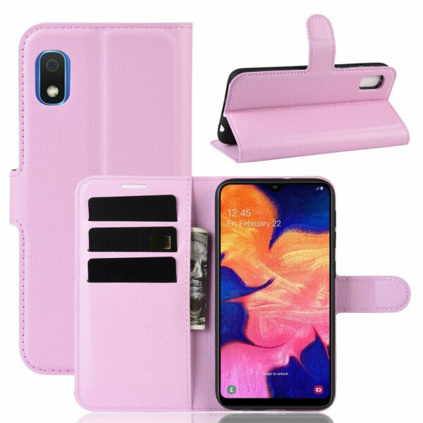

Чехол-книжка Deexe Book Type для Samsung Galaxy A10e - Pink