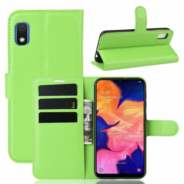 

Чехол-книжка Deexe Book Type для Samsung Galaxy A10e - Green