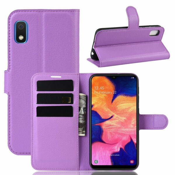 

Чехол-книжка Deexe Book Type для Samsung Galaxy A10e - Purple