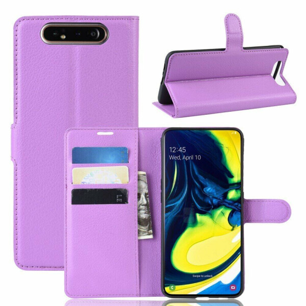 

Чехол-книжка Deexe Book Type для Samsung Galaxy A80 (A805) - Purple